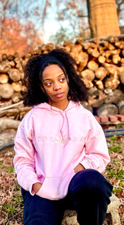 Pink Cotton Candy Trybal Hoodie