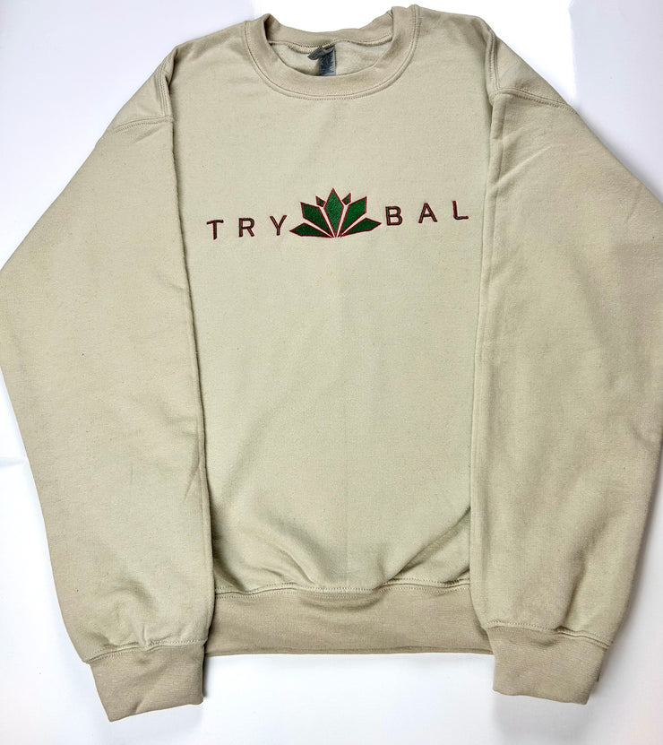 Bougie Beach Sand Trybal Crewneck